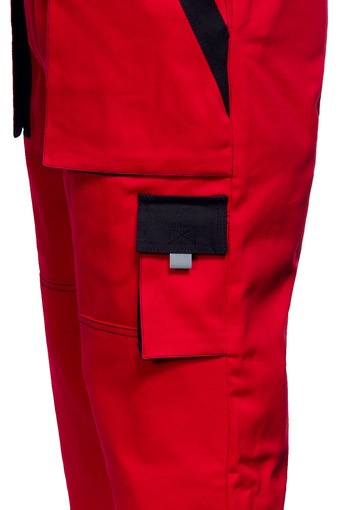 Salopette Pantalone Pantaloni Da Lavoro Uomo Donna Pettorina Tuta Meccanico - Foto 12